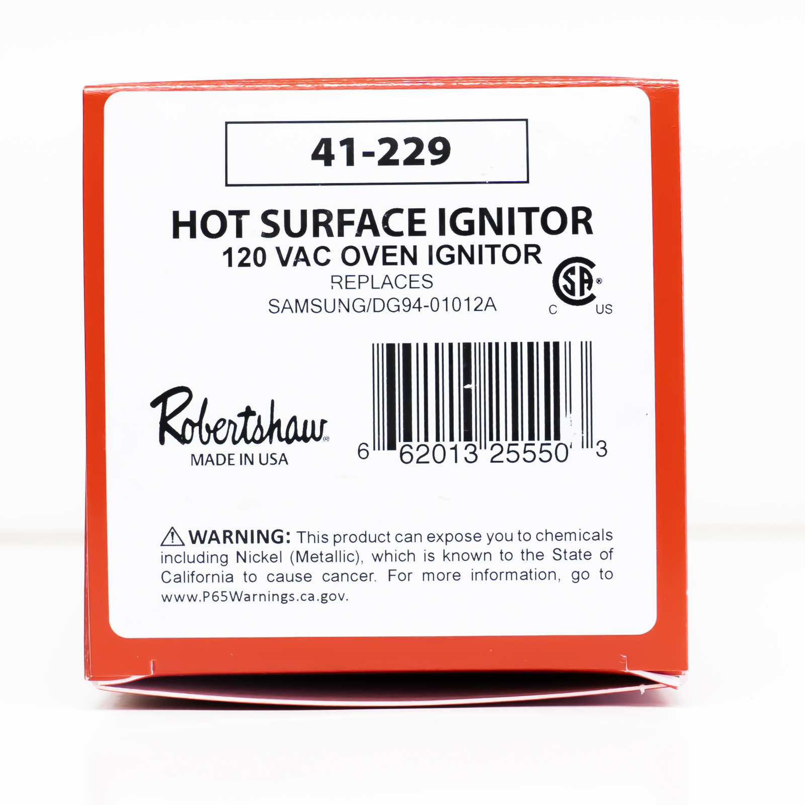 Robertshaw 41-229 Range Oven Igniter DG94-01012A for Samsung