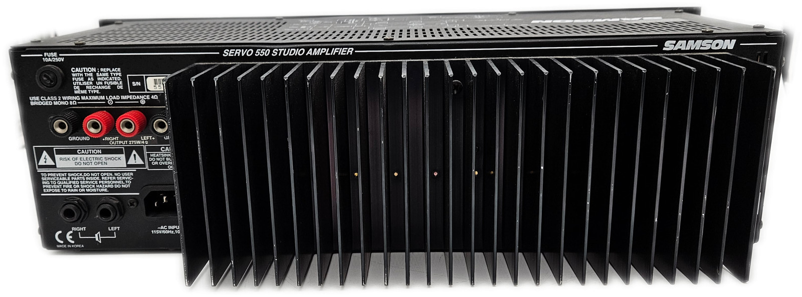 Samson Servo-550 Studio Monitor Amplifier