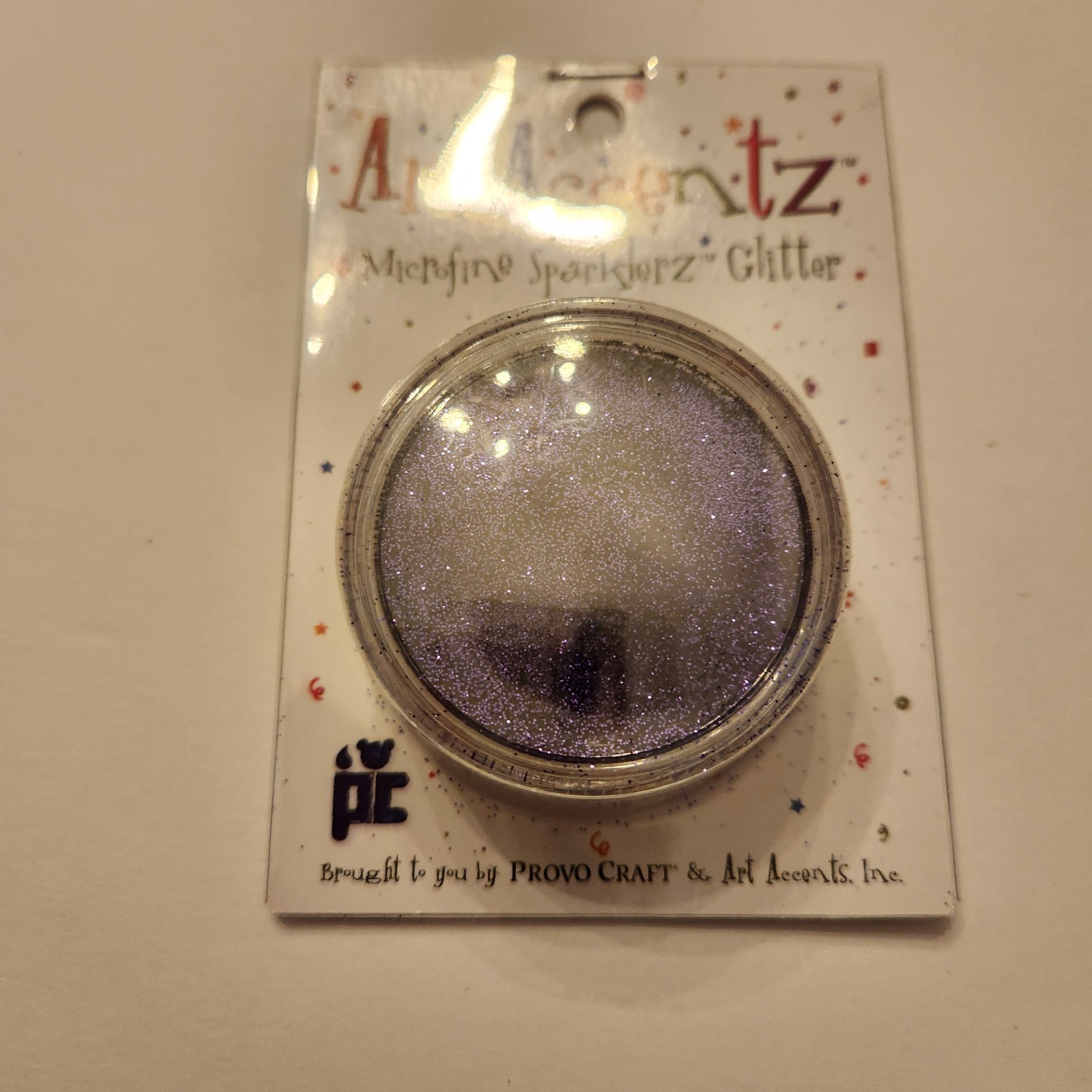Purple Glitter Microfine Sparklerz Craft Art Accentz Brand .35 Oz 10g 24-3016