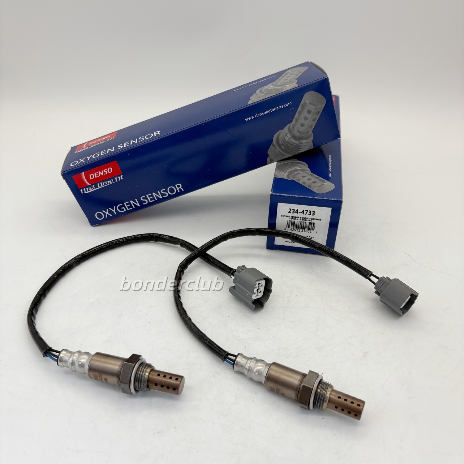 2x DENSO DOWNSTREAM Oxygen Sensor 234-4733 FOR HONDA CRV Civic Element ACURA