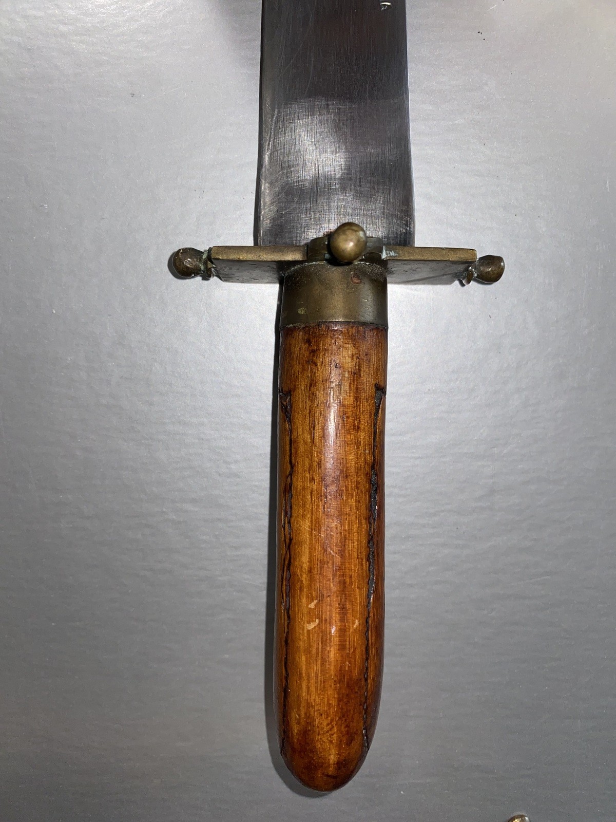 Vintage Locking Knife and Fork Set from India