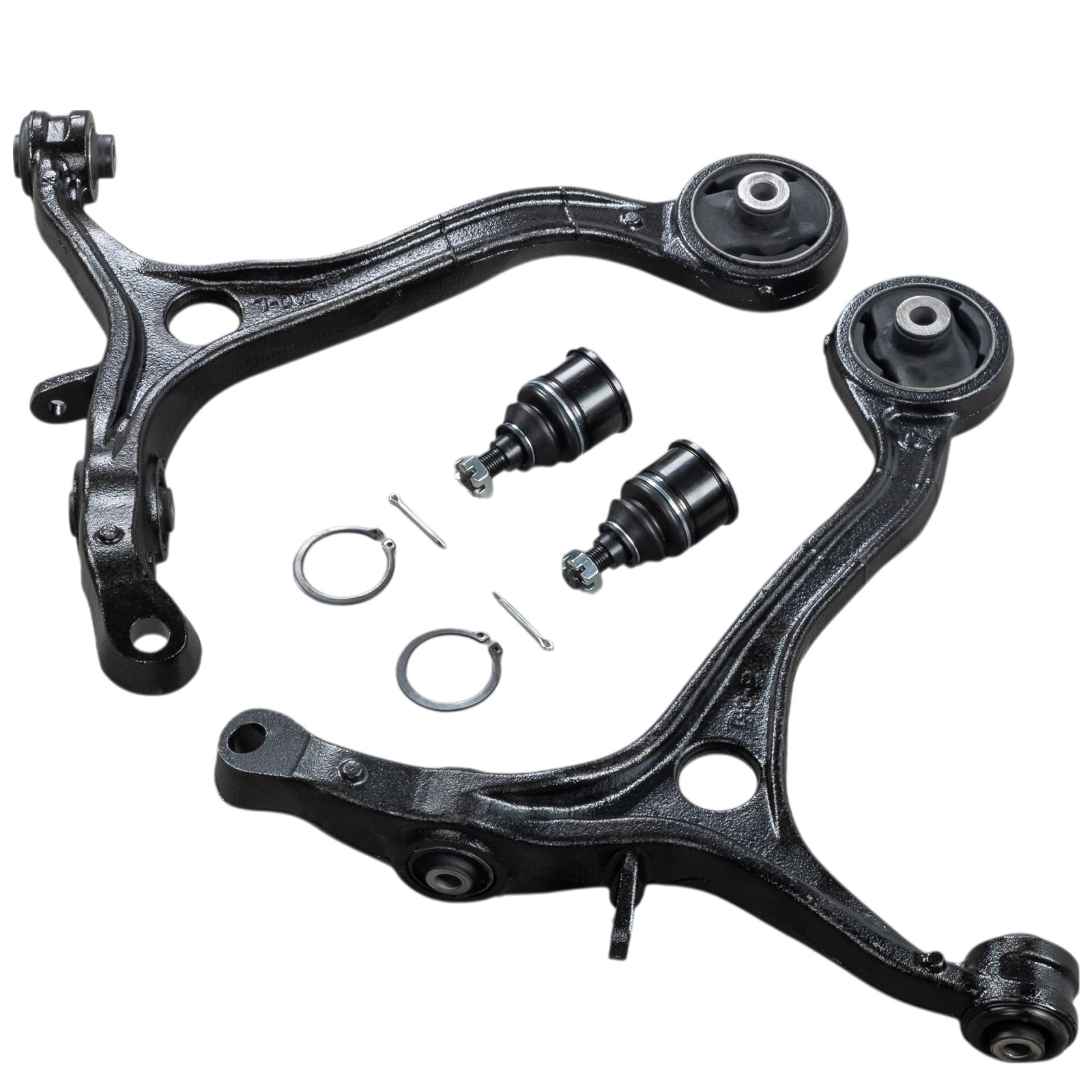 Front Lower Control Arms Ball Joints For 2008 2009 - 2014 Acura TSX Honda Accord