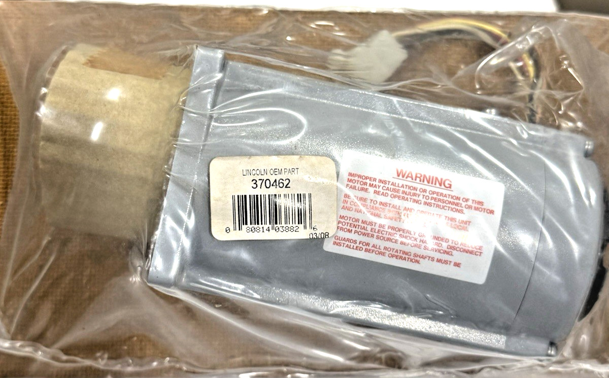 LINCOLN GEARMOTOR, 370462 CONVEYOR, 230V, 1/50HP, 50:1