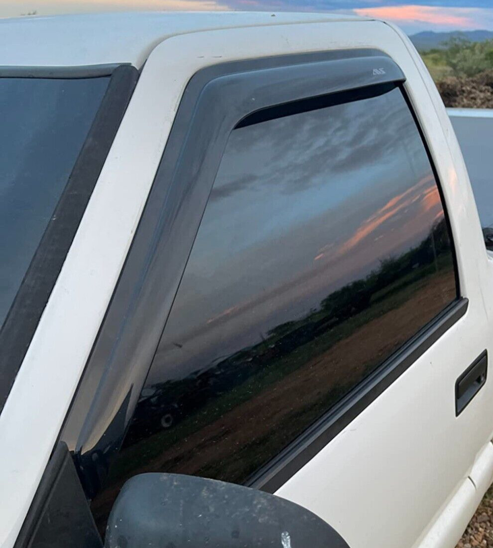 AVS Rain Guards Vent Visors 3M Tape-On for 95-04 Chevy S10 GMC S15 Truck Blazer