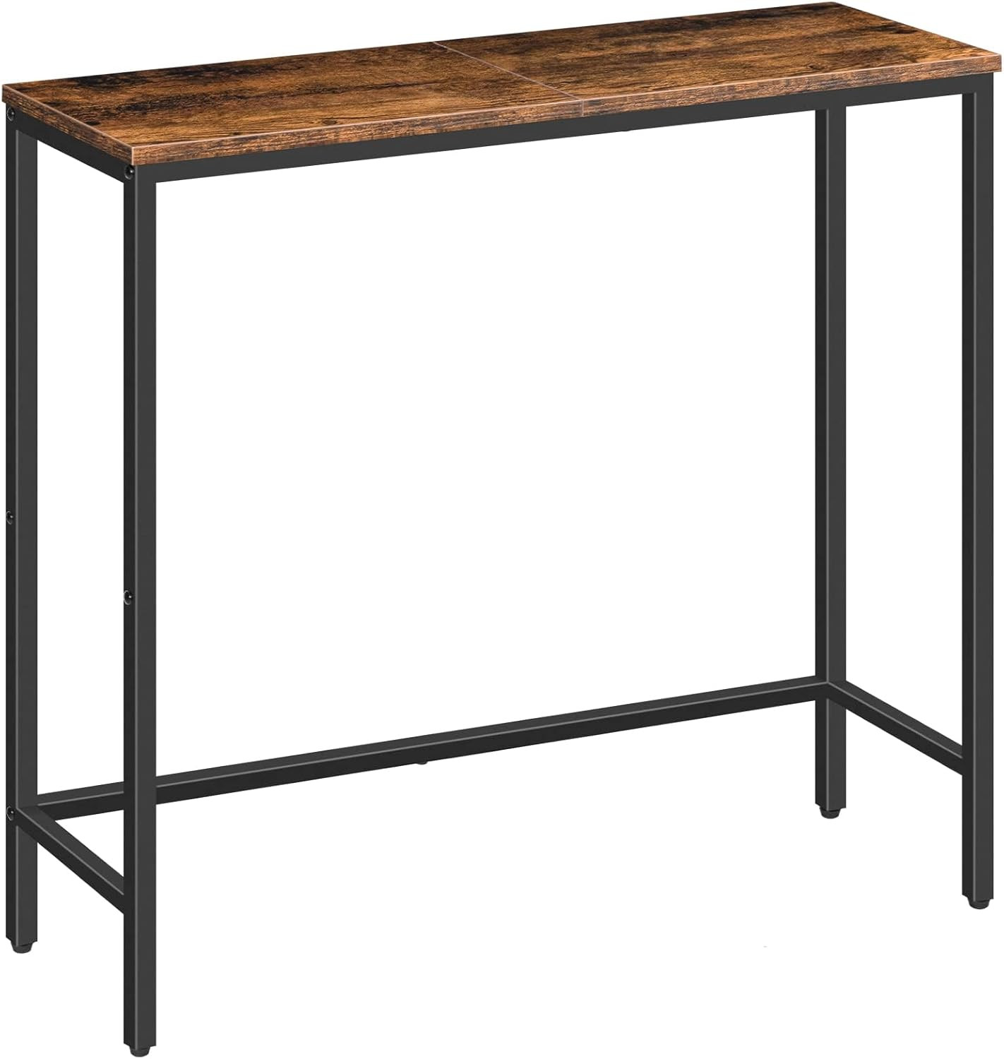 Narrow Console Table, 29.5" Small Entryway Table, Thin Sofa Side Display Table,