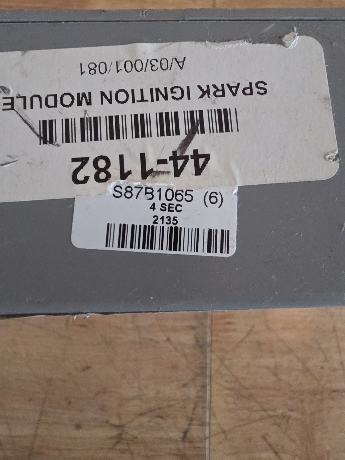 HONEYWELL Resideo S87B/ S87B1065 Spark Ignition Module (USED)