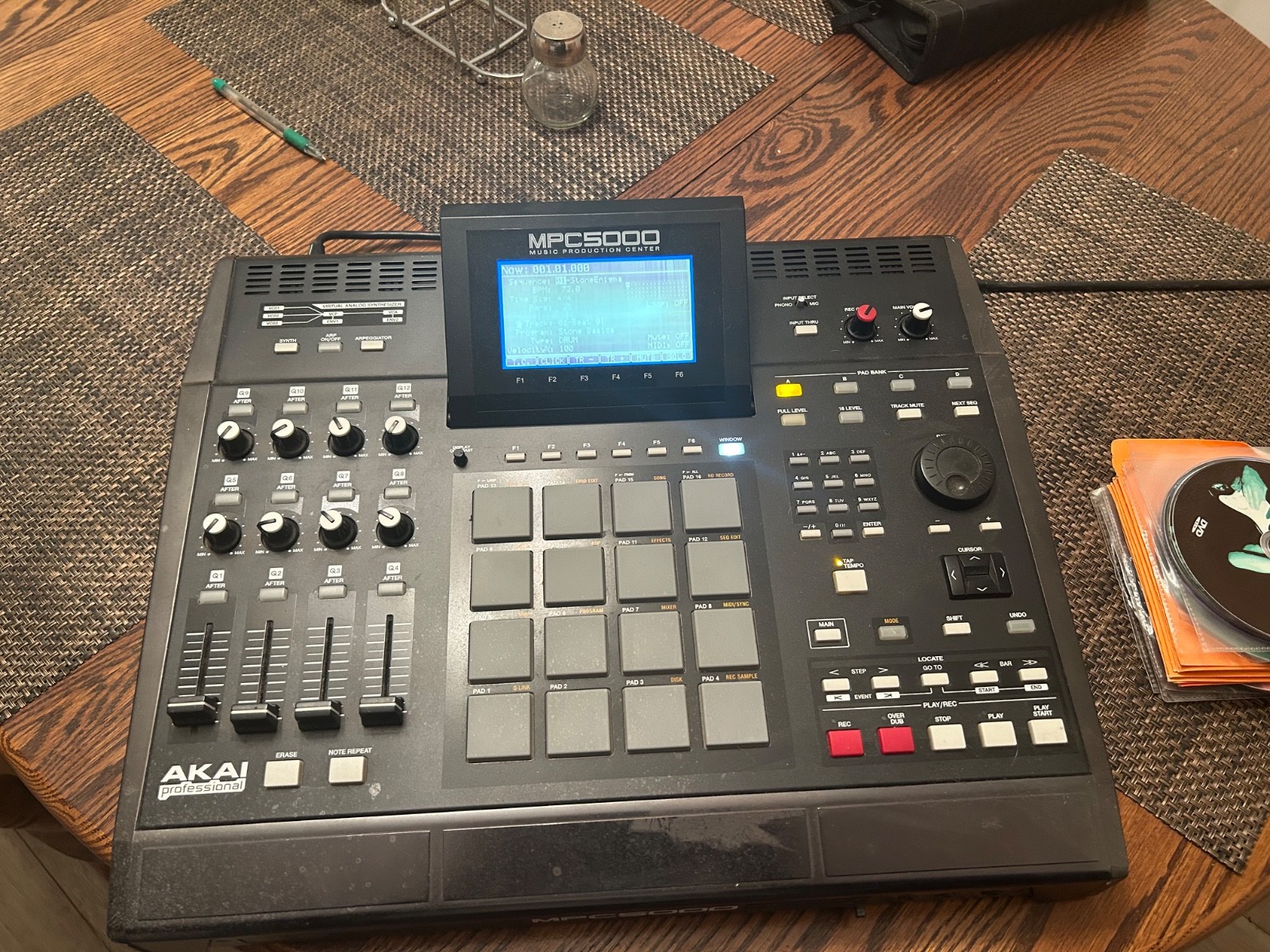 Akai Professional MPC5000 Built-in 20 Voice Music Production Center Workstation