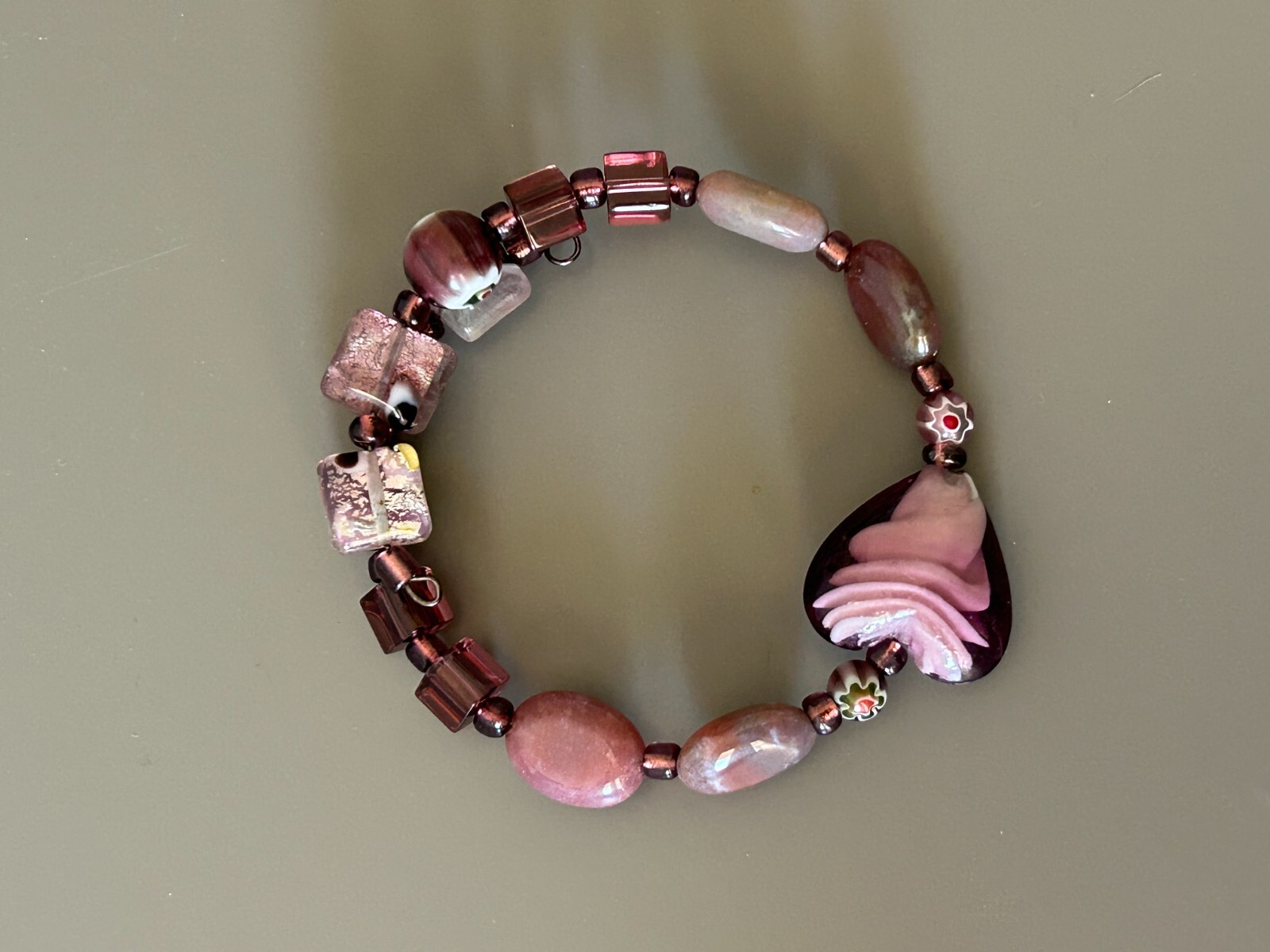 Glass Beed Wrap Bracelet 23017 -
