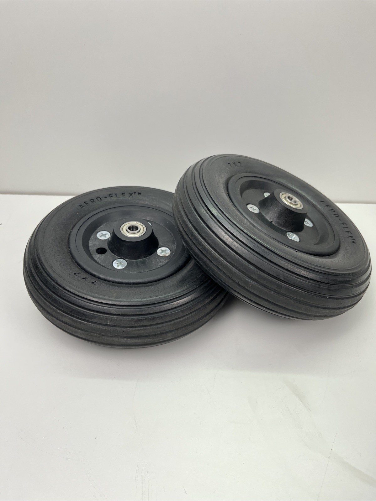 Quickie Caster Swivel Wheels Tires 7” Q500M Q300  Power Wheelchair LOW MILES!