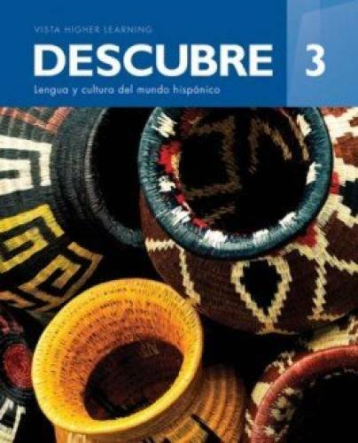 Descubre 2017 L3 Student Edition Textbook - Hardcover By VHL - VERY GOOD