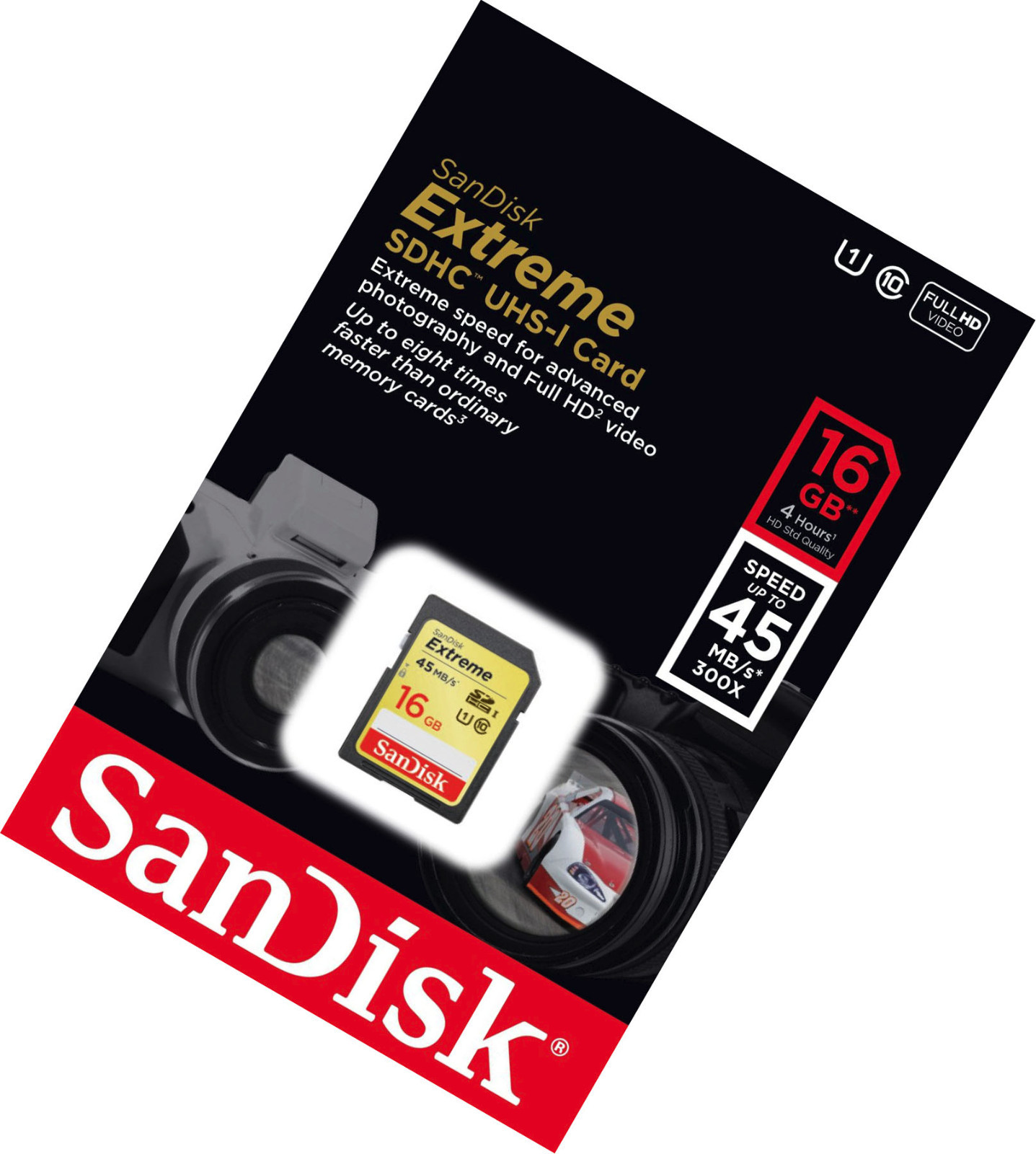 Sandisk 16G extreme U1 DSLR class 10 SD card for Sony NEX-3N NEX-5T NEX-6 NEX-7