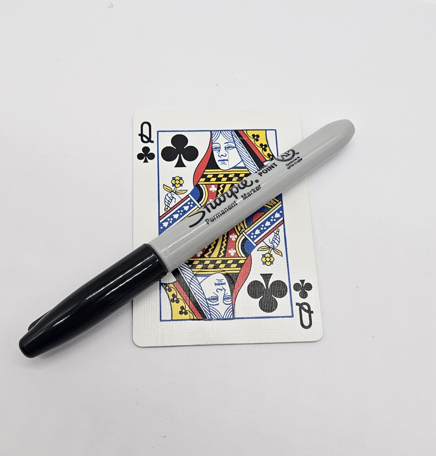 Marker Through Card Trick - Extreme Visual Magic - Easy to Perfom - Blue Edition