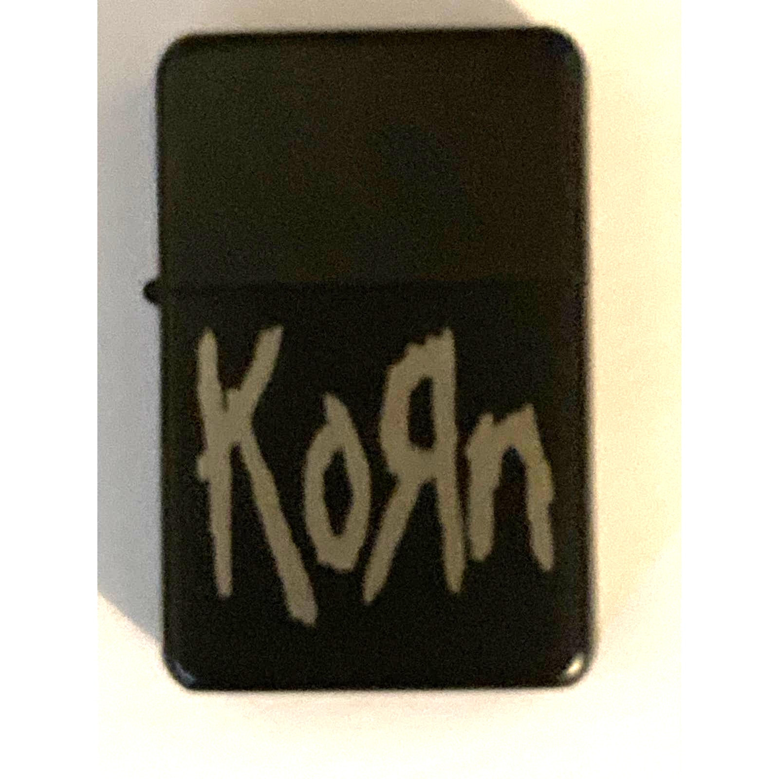 Korn Black Matte Lighter With Gift Box