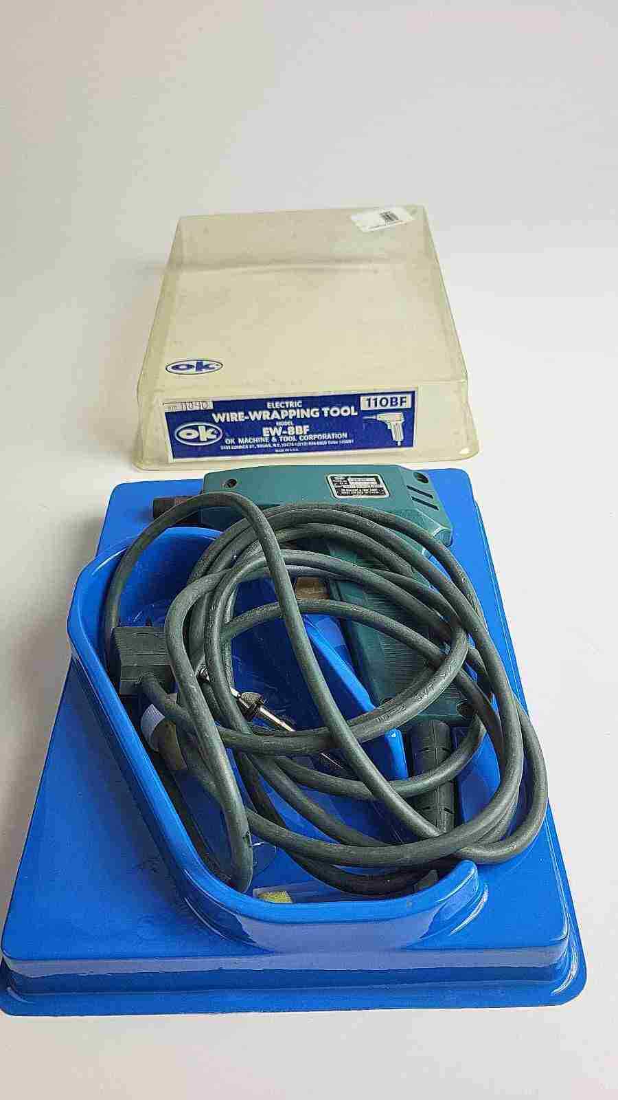 Wire Wrapping Tool, EW-8-BF, OK INDUSTRIES, 110V, 60MA