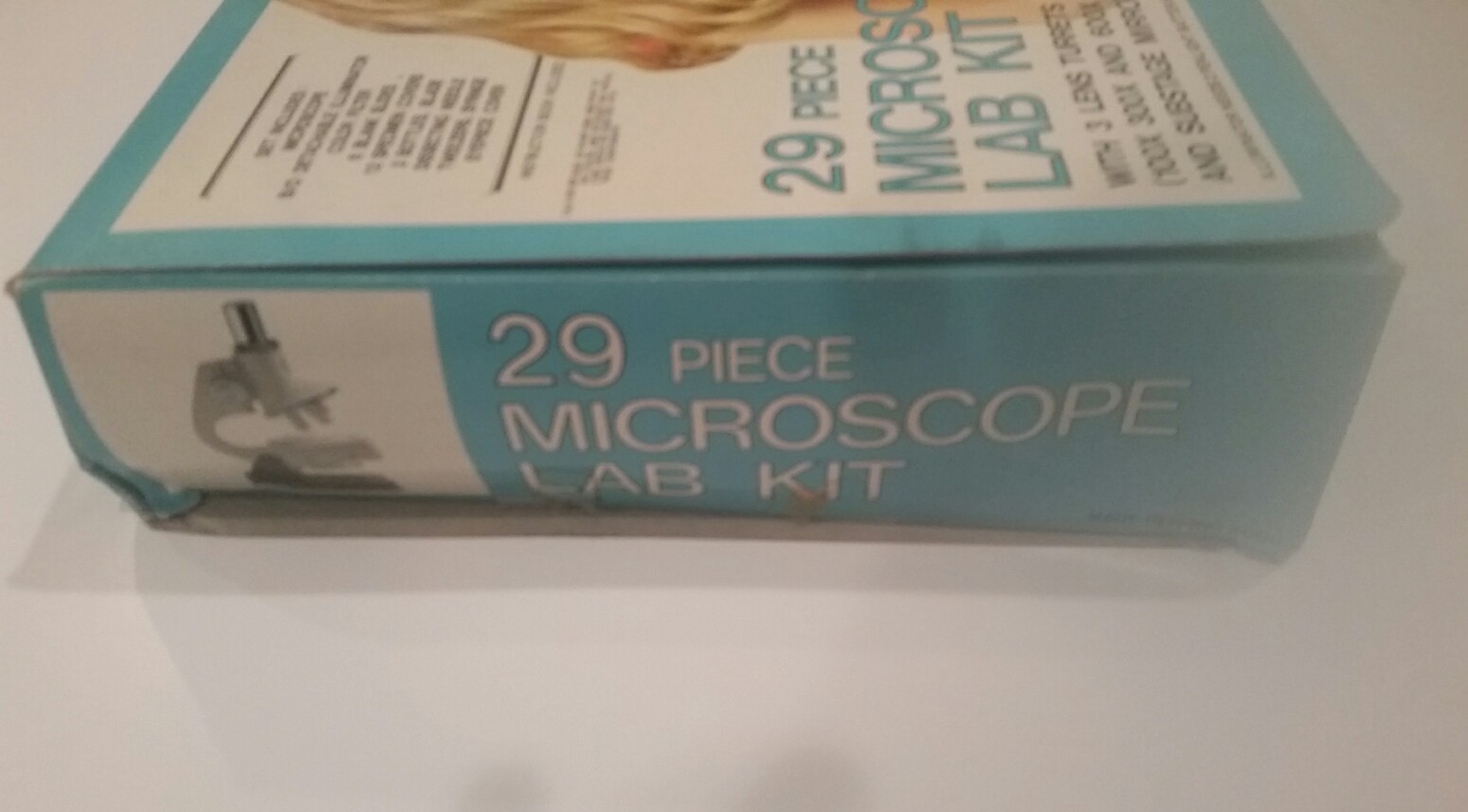 Imco 29 Piece Microscope Lab Kit, 3 lens turrets, 1980