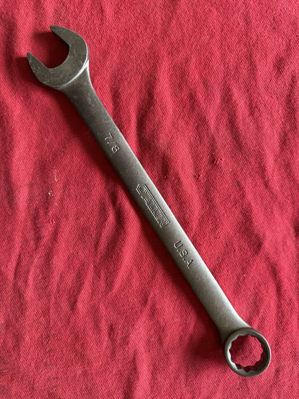 Allen tools 7/8” 12pt Combination Wrench Made in USA 🇺🇸 #20216