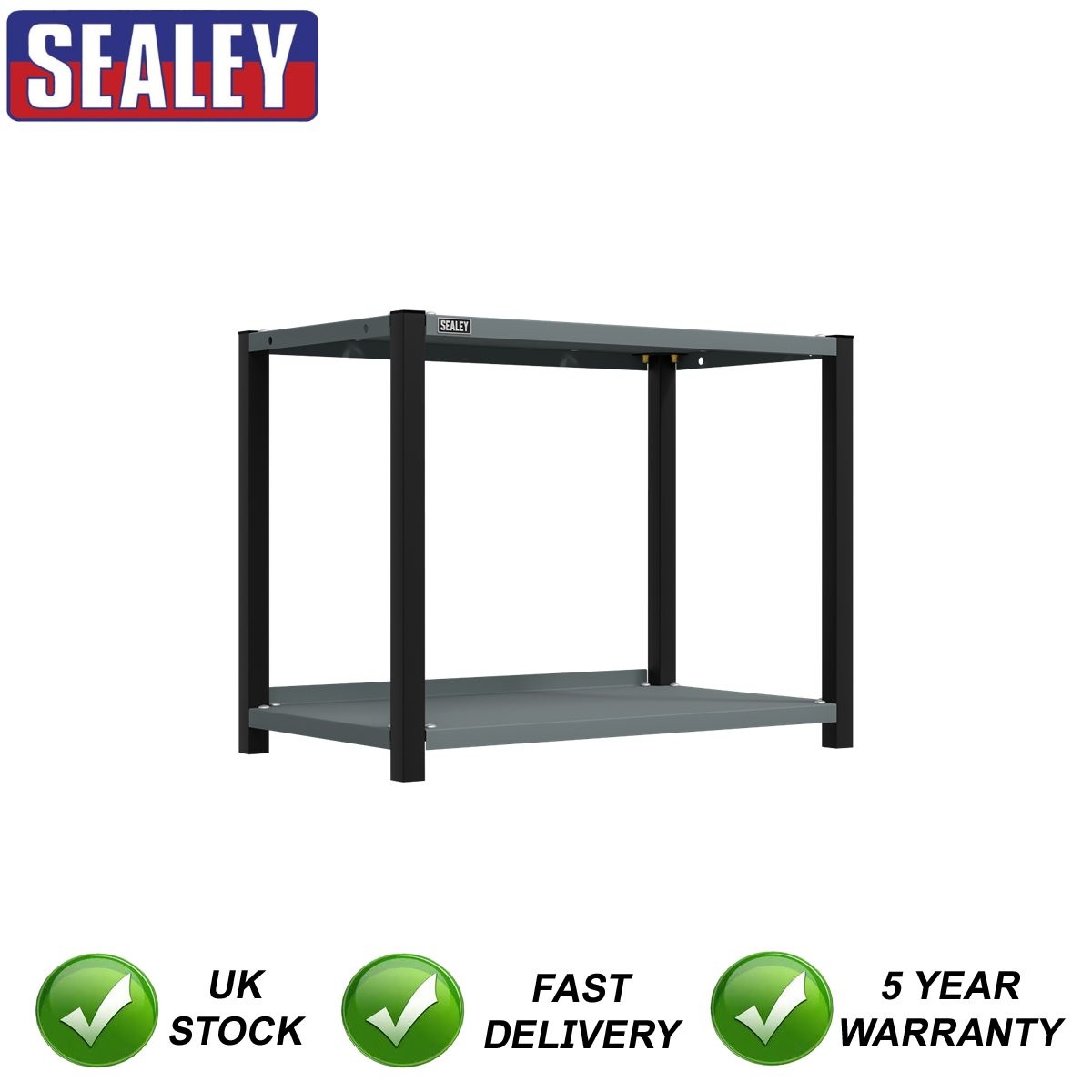 Sealey Modular Storage Top Unit 2 Shelves 580mm APMRT2