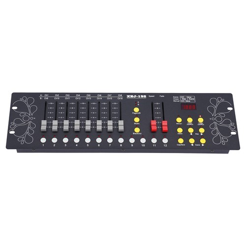 192 Channels DJ Operator Console Controller For Stage Lighting Party DJ DMX 512