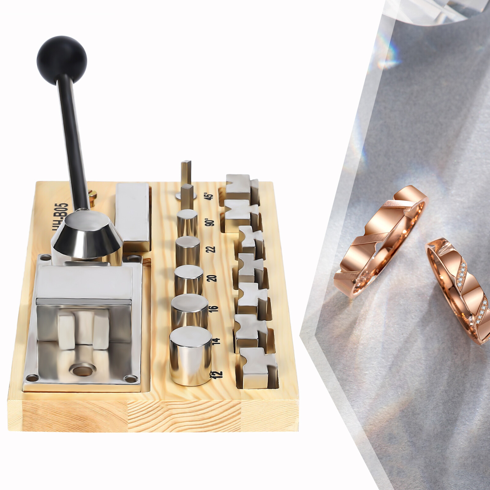 Professional Ring Bending Tool Jewelry Ring Bender Tool Device Ring Making Tool