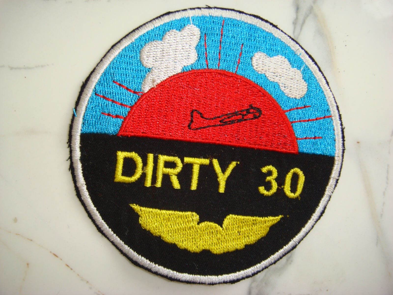 US AIR FORCE THE DIRTY 30 COMBAT PILOTS, VIETNAM WAR PATCH