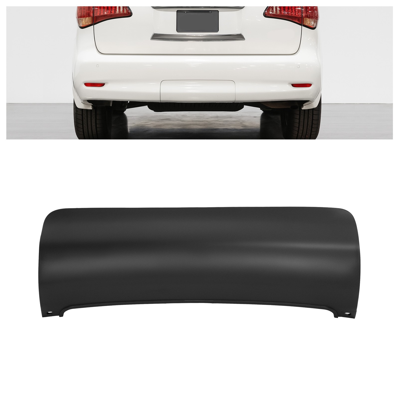 For Infiniti QX56 QX80 2011-17 Lower Bumper Filler Cover Trailer Tow Hitch Panel