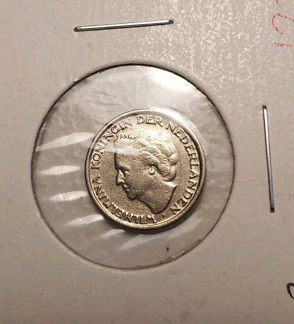 1948 Netherlands 10 Cents Coin *High Grade*