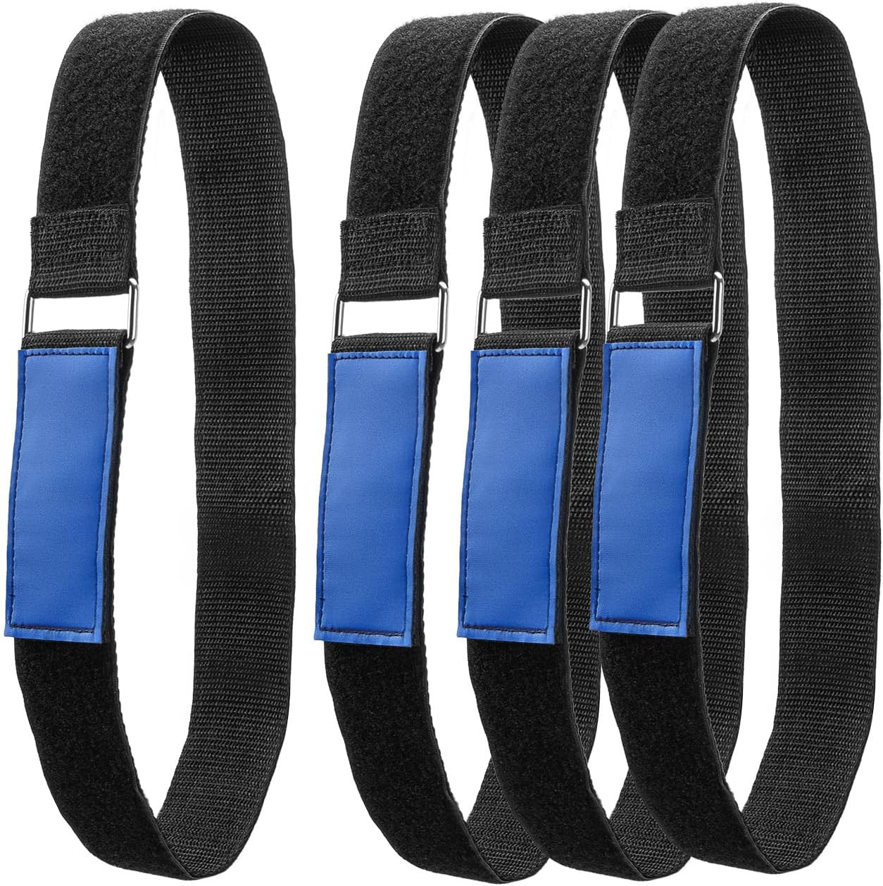 Ladder Rack Tie Down Straps Adjustable Reusable Hook and Loop 4 Pack