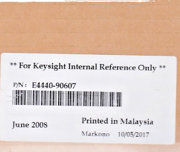 Brand New Agilent PSA Series Spectrum Analyzers User Programmer Reference Vol 1