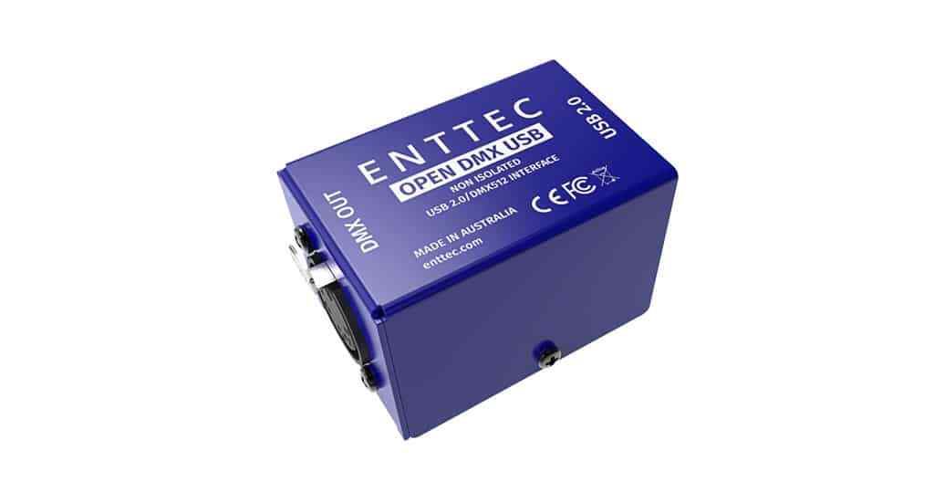 Enttec Open DMX USB 70303, 1 Universe Lighting Interface -Entry Level [Open Box]
