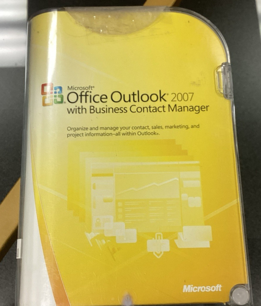 Microsoft Office Outlook 2007 Software with Product Key Genuine