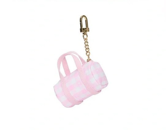 Victoria's Secret Pink Love Shack Fancy Mini Duffle Bag Keychain Charm