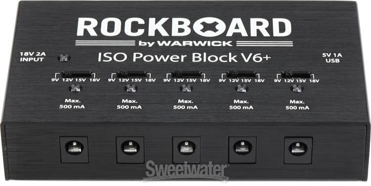 RockBoard by Warwick Iso Power Block V6+ Multi-power Supply