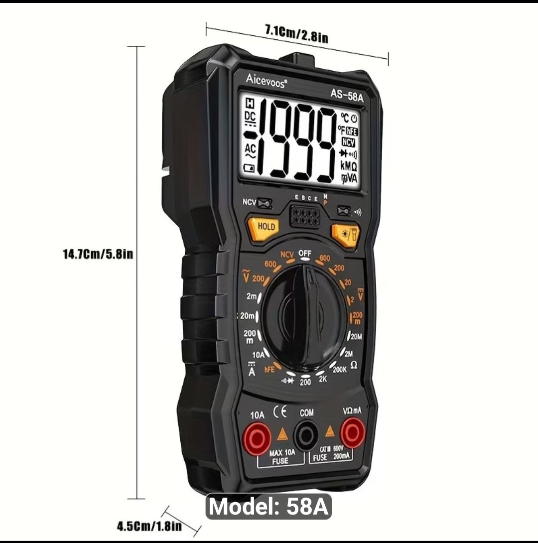 Professional Electrical Kit. Multimeter+10 Professional Gage Wire +bonus Tool.