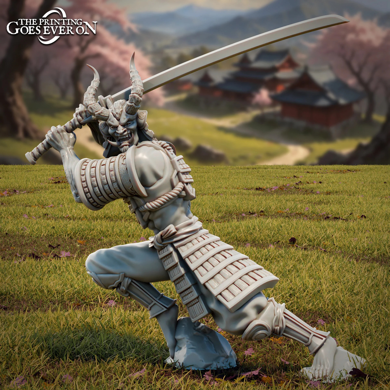 Oni Demon - Resin Tabletop Miniature