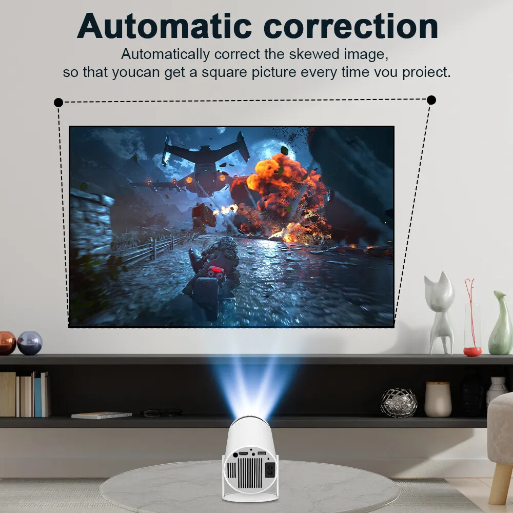 Proyector Para Moviles Celular Wifi Bluetooth Android Y Ios Iphone Portatil Mini