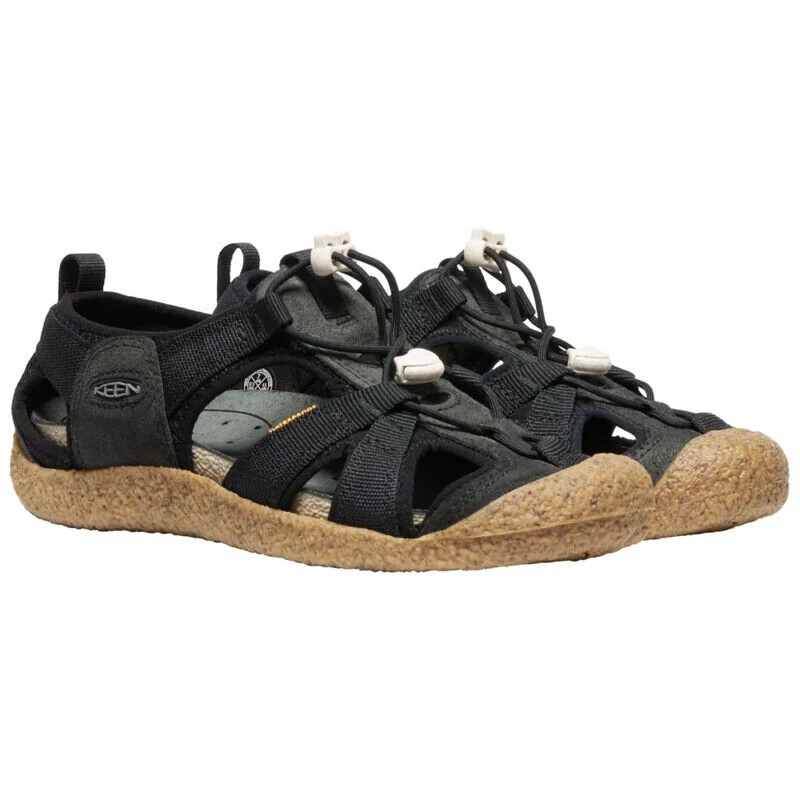 Women's 9 Keen Howser Harvest Closed Toe Hiking Sandals / Water Shoes Black