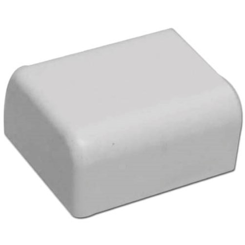 Quest Premier Cable Raceway FEC-71414 1/2in End Cap, White
