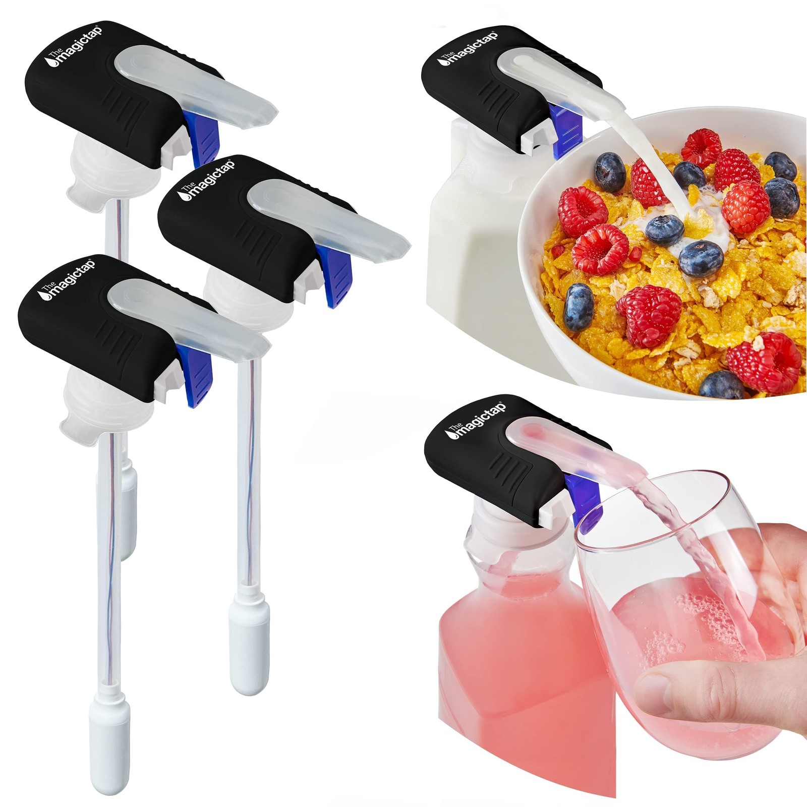 Automatic Drink Dispenser  HandsFree Beverage Dispenser for Fridge  Perfect f...