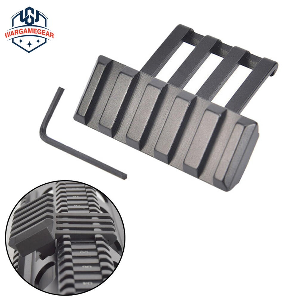 Tactical Low Profile 45 Degree Offset Angle Mount Picatinny 20mm Rail 2/4pcs