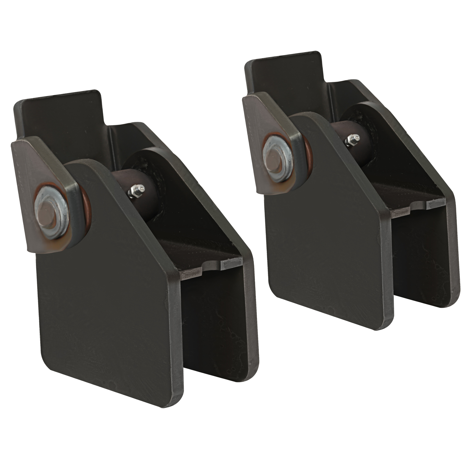 Set of Weld-on Steel Dump Truck Trailer Hinge Work On Any 2" Rectangular Tube