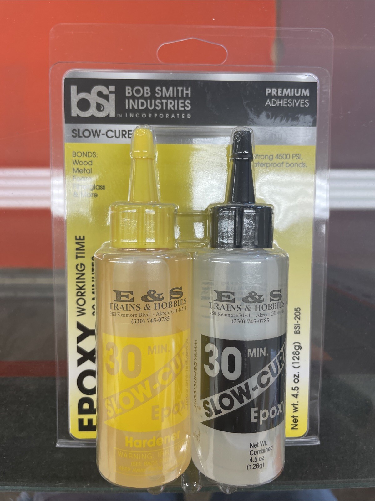 Bob Smith 30 Min Cure Epoxy BSI-205 (Combined: 4.5oz) •