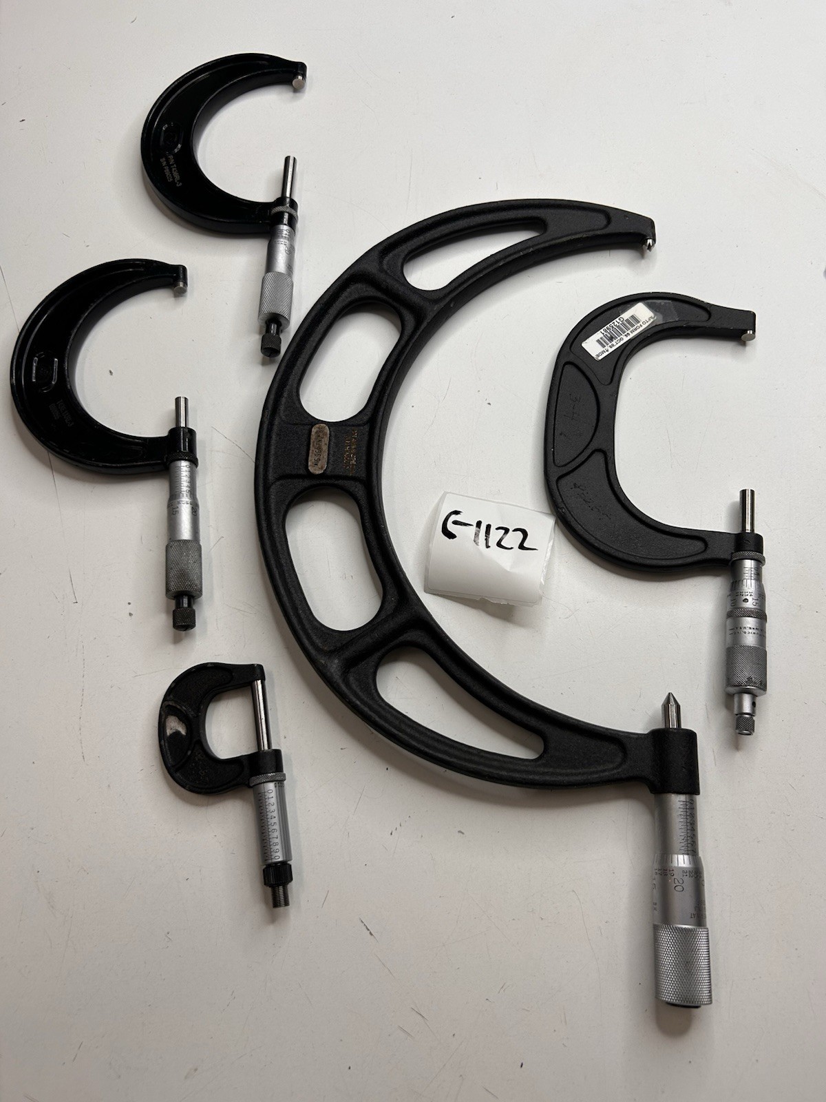 Brown & Sharpe & Tri-Roll Outside Micrometer Set
