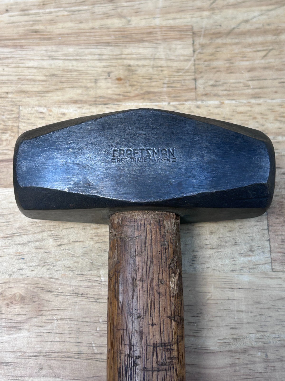 Vintage =Craftsman= 3 Lb Mini Sledge Drilling Hammer Short Handle 38311