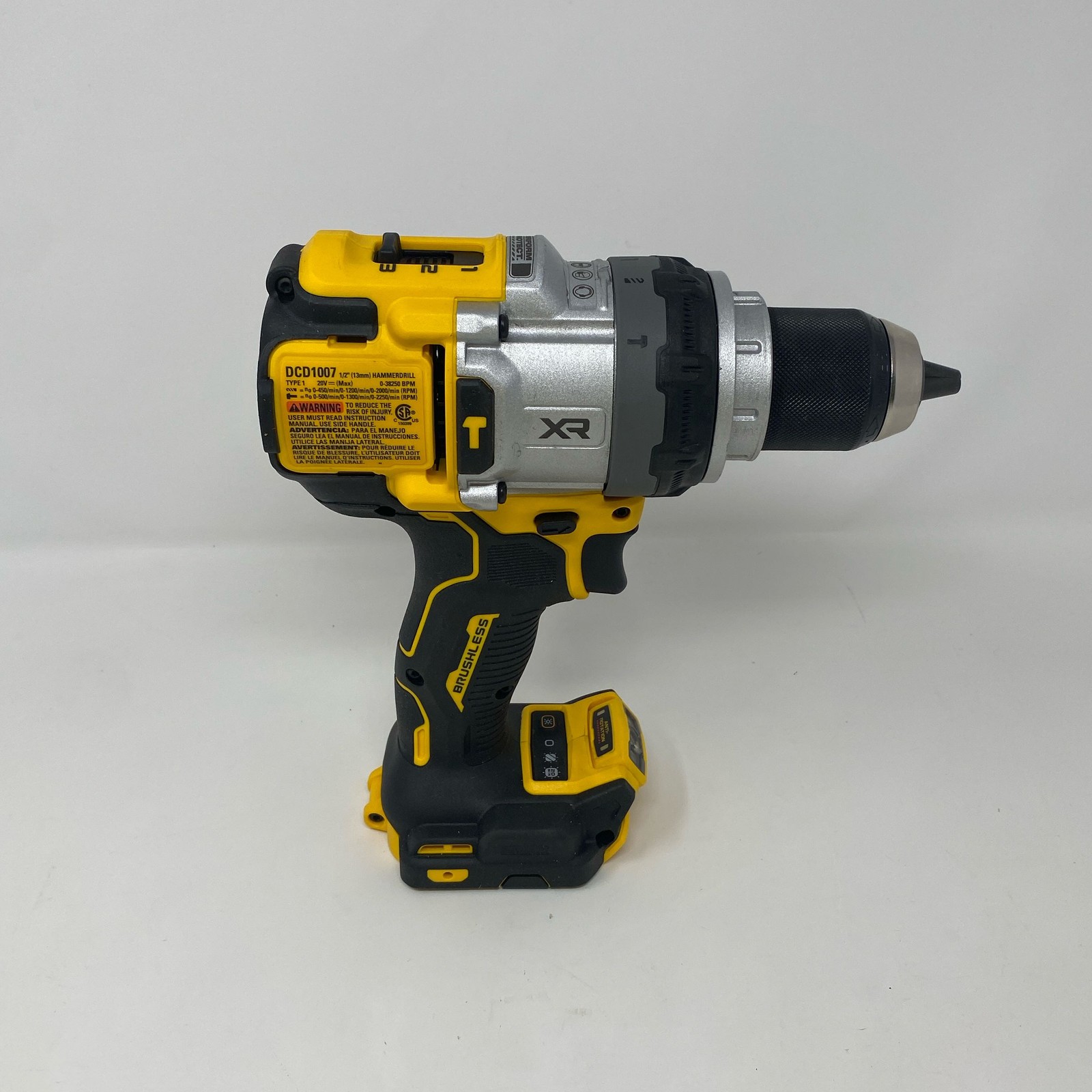 DEWALT 20V MAX XR 1/2" Hammer Drill Black/Yellow Bare Tool DCD1007B