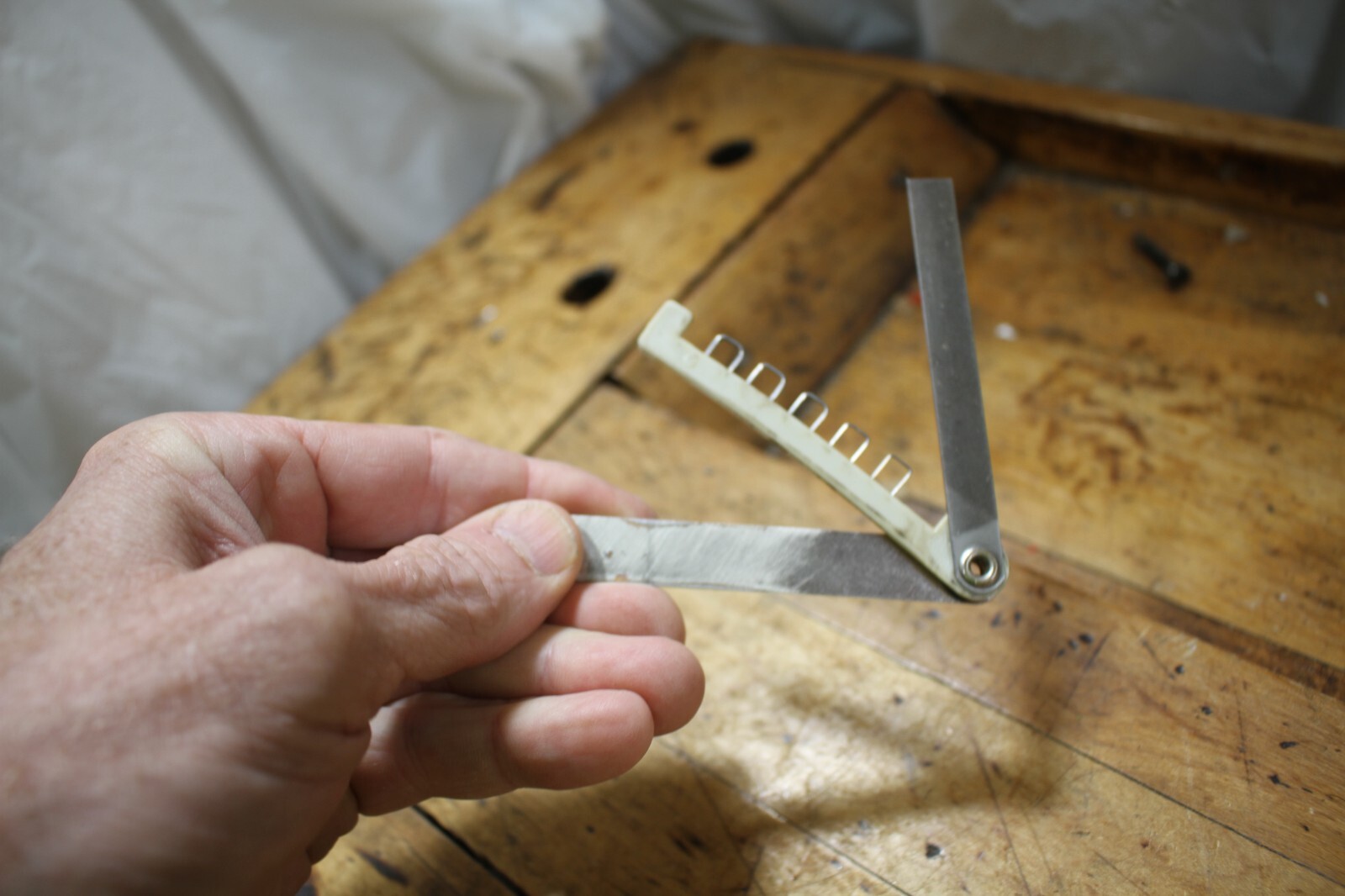 AC Spark Plug Gap Tool, vintage AUTOLITE Gap Tool