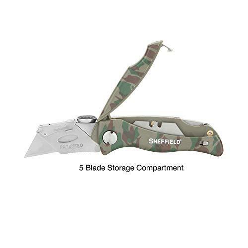 Sheffield 12131 Camouflage Quick Change Utility Knife
