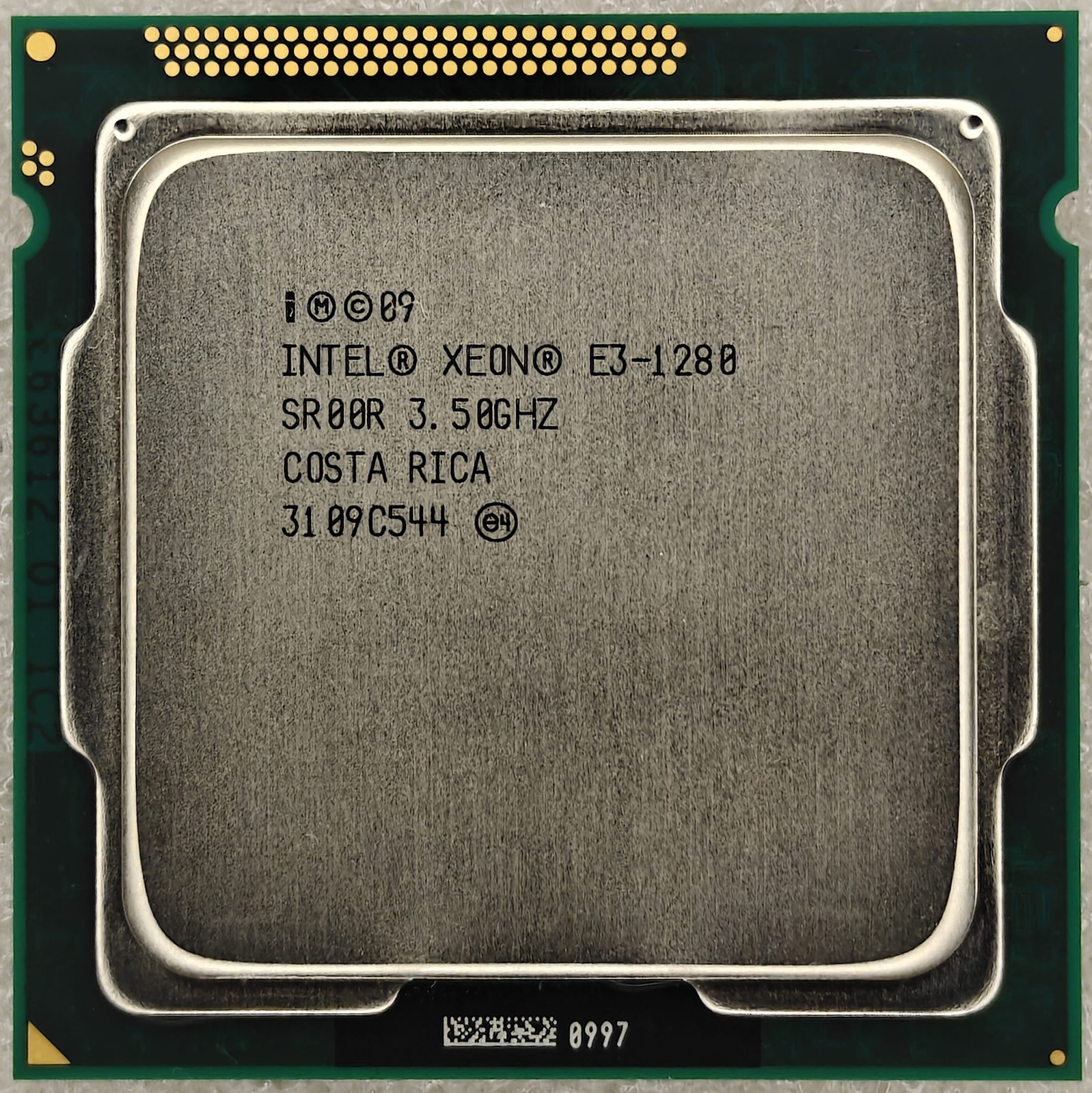Intel Xeon E3-1280 CPU Quad Core 3.5GHz 8M 95W SR00R LGA 1155 Processor
