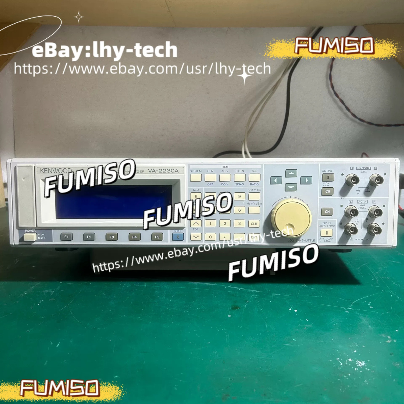 1PCS KENWOOD VA-2230A Audio Analyzer VA2230A Audio Instrument.&lhy