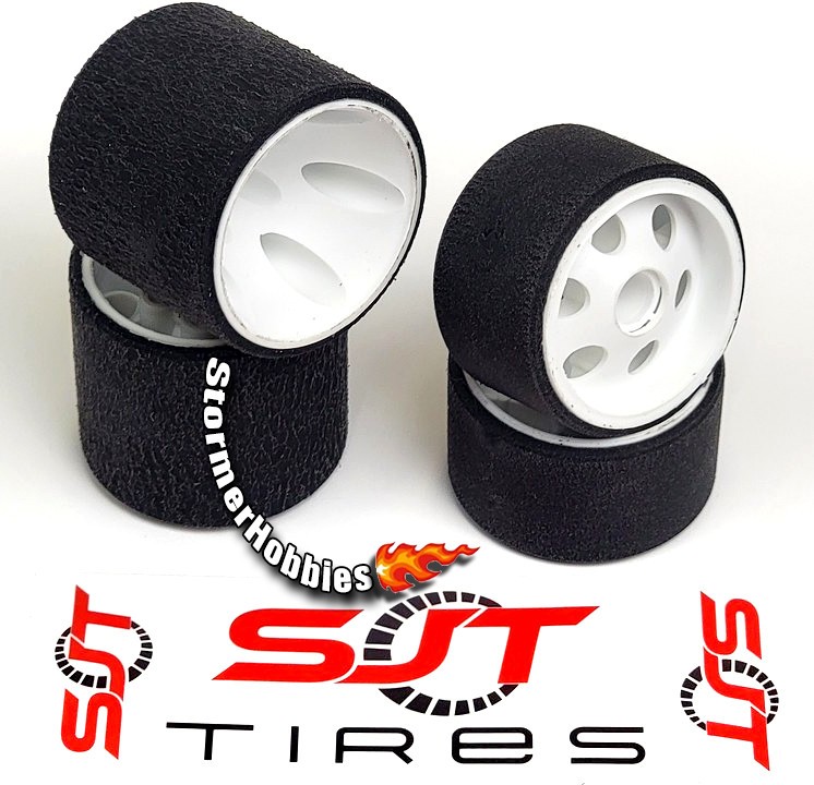 NEWEST 2026 version SJT Rubber 1/12 Tires (FULL SET) CRC XRAY Awesomatix Serpent