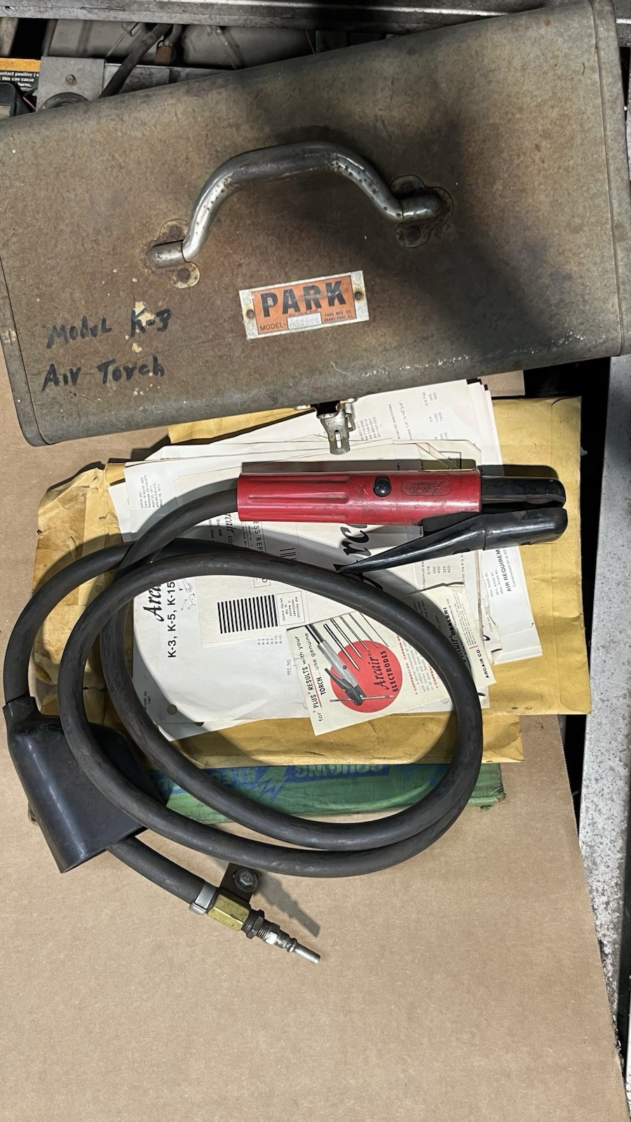 Arcair 61-064-009 Model K-3 Gouging Torch & Cable